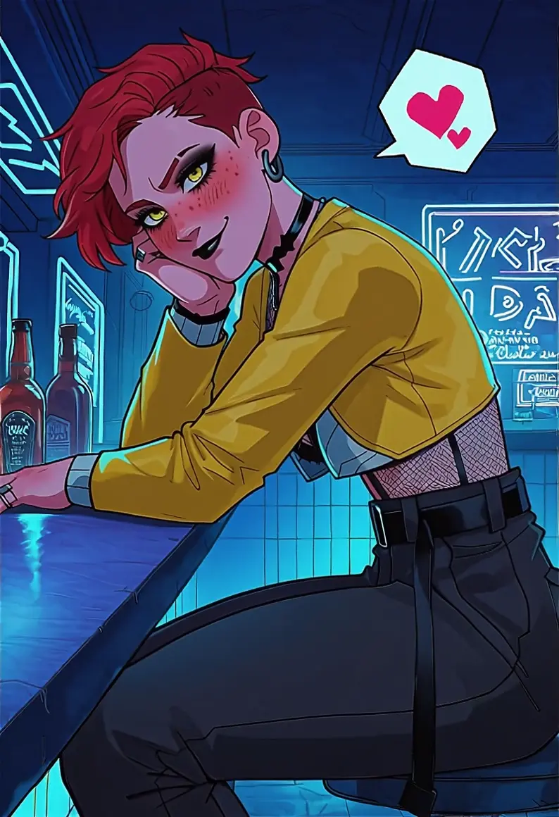 Aurore Cassel [Cyberpunk 2077] - by Infamous__Fish